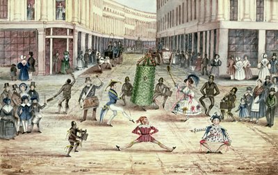 Jack in the Green, May Day Celebrations of the Chimney Sweeps of London by Thomas Sevestre